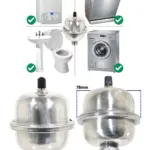 0.16L Expansion Vessel Water Hammer Arrestor – 1/2 BSP Pipe Noise Stop
