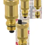 1/2\" Brass Auto Air Vent with Check Valve for Vaillant Boilers