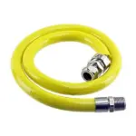 1/2" Gas Hob Supply Hose – 1m Pipe Connector, Kitemark EN15266