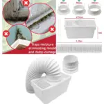 1.25m Condenser Dryer Vent Box & Hose Kit for Bush‑Vent Tumble Dryers