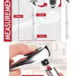 1/4" Ratchet Square Drive, 100-Tooth Quick-Release, Vanadium Steel