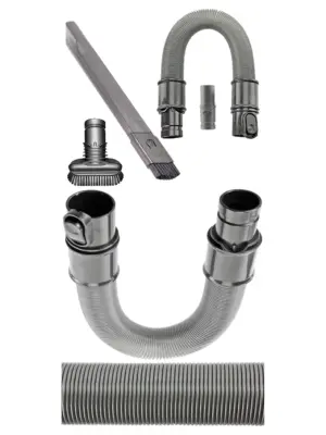 1.4m Extension Hose, Crevice Brush & Dusting Tool for Dyson Vacuums