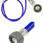 1.5m Blue Universal Dishwasher Cold Water Supply Hose Inlet Pipe