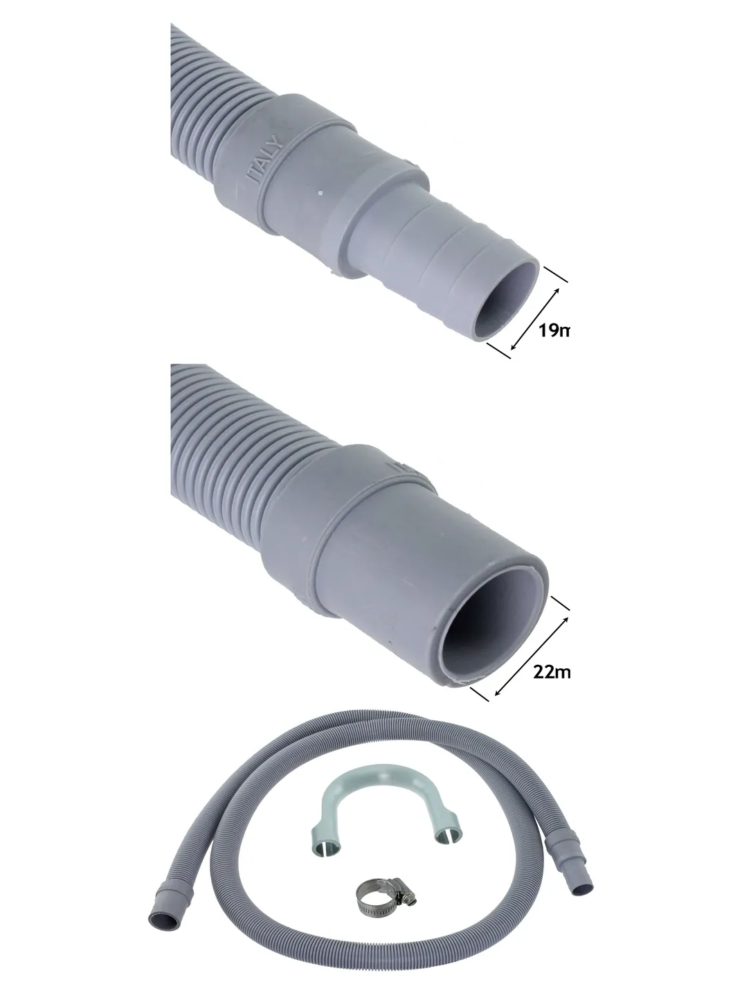 1.5m Drain Hose Extension Kit for Washers & Dishwashers