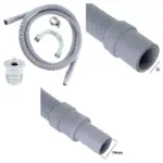 1.5m Drain Hose & Seal Plug Extension Kit for Washers & Dishwashers