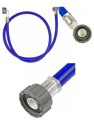 1.5m Universal Cold Water Inlet Hose for Washing Machines