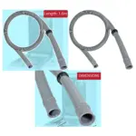 1.6m Straight 21mm Universal Dishwasher & Washing Machine Drain Hose