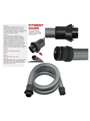 1.8m Miele S5 Series Vacuum Cleaner Hose – Replacement Part