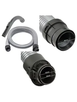 1.8m Miele S8 Pet Vacuum Hose with Curved Handle Fits S8310 to S8340