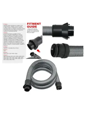 1.8m Replacement Hose for Miele C1‑C3 Pet Vacuum Cleaners