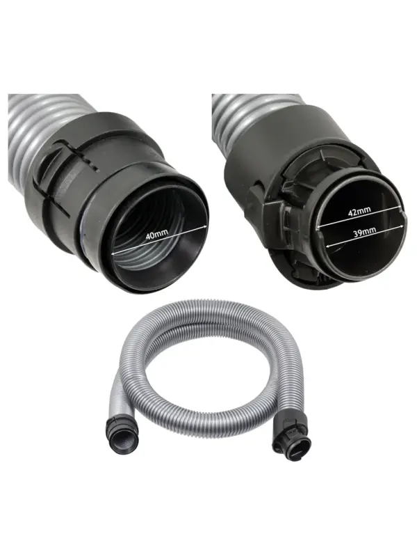 1.8m Replacement Suction Hose for Miele C3 Powerline/EcoLine Pet Vacuum