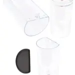 1 L Water Reservoir with Lid for Nespresso Citiz & Milk Frother