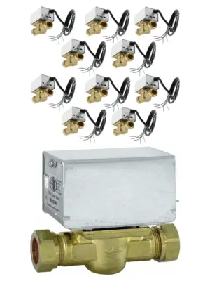 10-Pack 2-Port Motorised Zone Valve 22mm for Honeywell V4043 Boiler
