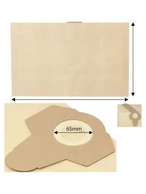 10-Pack 20L Dust Bags for Titan TTB059VAC Vacuum Cleaner