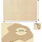 10 Pack 20L Replacement Dust Bags for LG JCB Goblin Vacuum Cleaner
