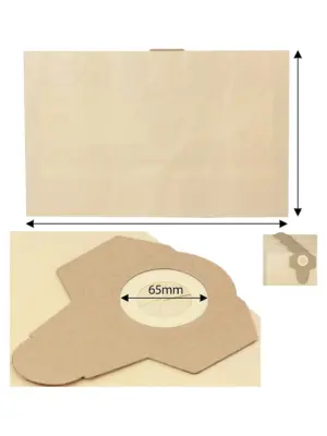 10 Pack 20L Replacement Dust Bags for LG JCB Goblin Vacuum Cleaner