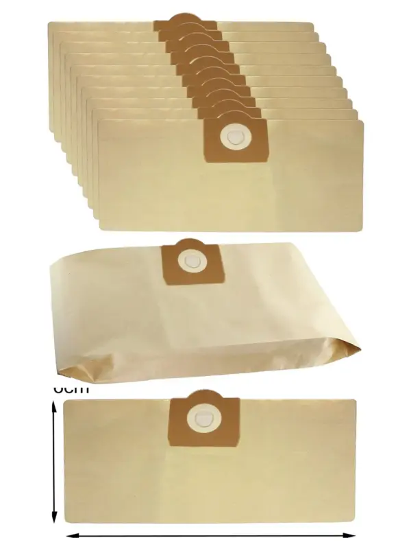10 Pack B&Q Performance Power PP20 20L Wet/Dry Vacuum Dust Bags