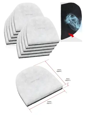 10-Pack Carbon Filter for Ebac 2000 Dehumidifiers