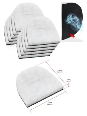 10-Pack Carbon Filter for Ebac 2000 Dehumidifiers