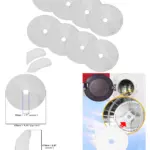 10‑Pack Dryer Exhaust & Intake Filters – fits New World NW3KGVTDW
