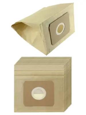10 Pack Durable Replacement Dust Bags for ZANUSSI Vacuum Cleaners