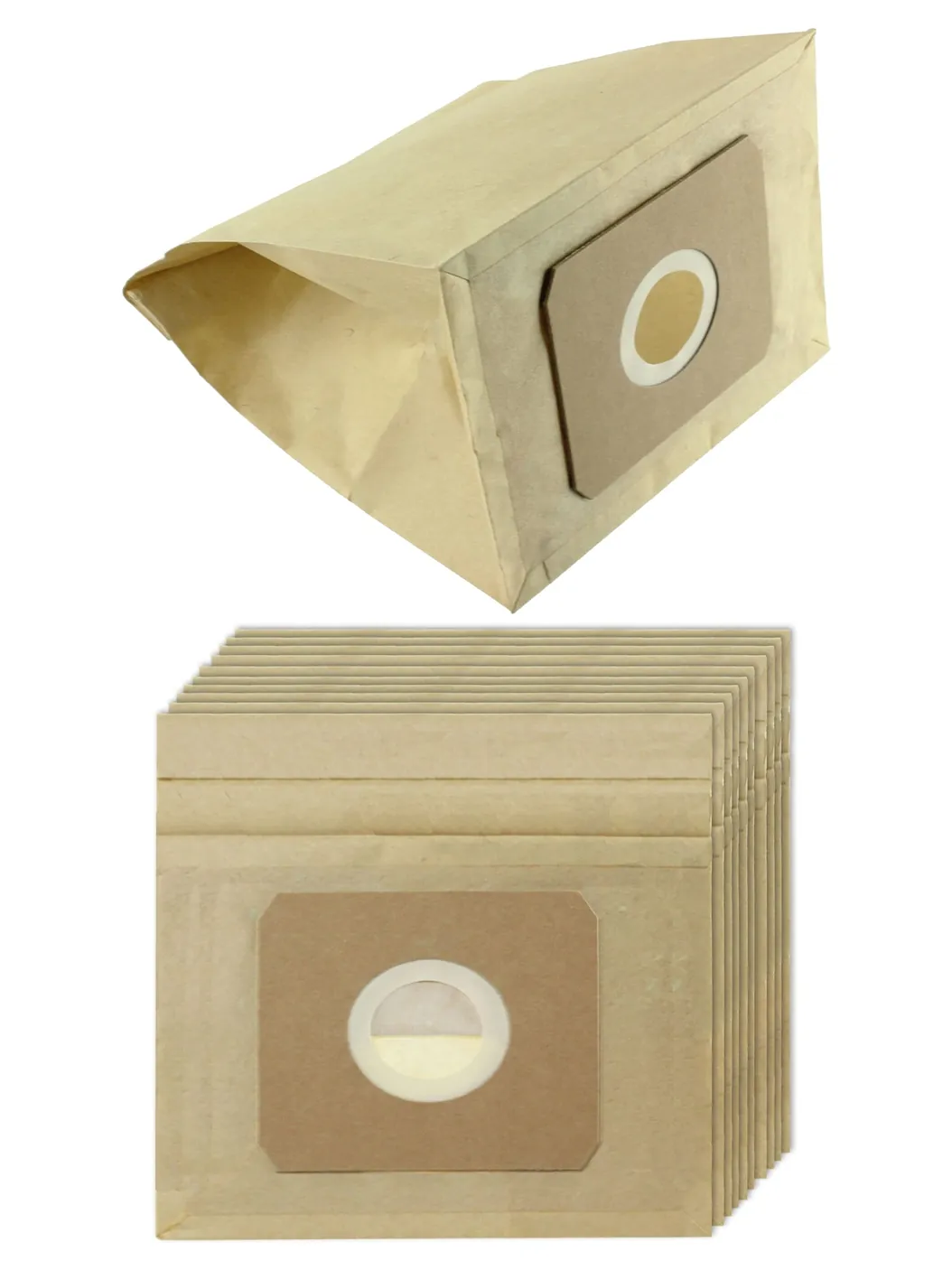 10 Pack Durable Replacement Dust Bags for ZANUSSI Vacuum Cleaners