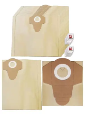 10 Pack Dust Bags + Fresheners for Aldi Ferrex TVC1401.1 30L Vacuum