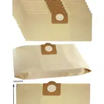 10-Pack Heavy-Duty Dust Bags Compatible with Shop-Vac Vacuum Cleaners