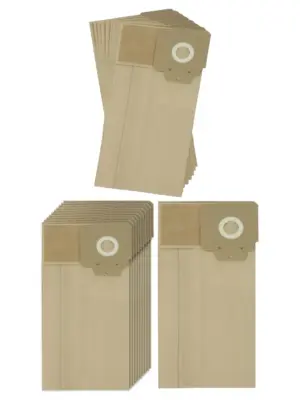 10-Pack Karcher Vacuum Dust Bags for CV30, CV38 & CV48 Paper Filters