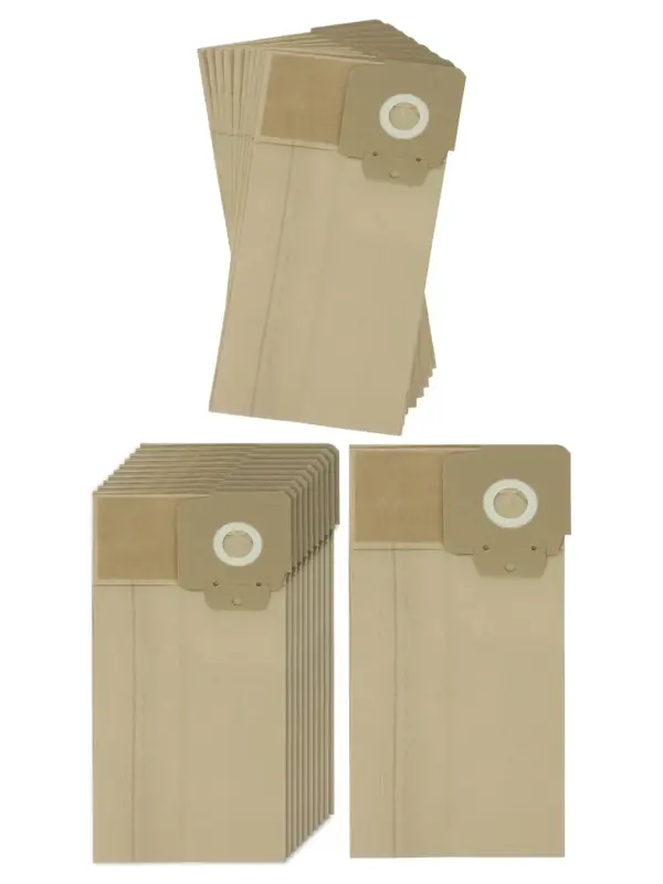 10-Pack Karcher Vacuum Dust Bags for CV30, CV38 & CV48 Paper Filters