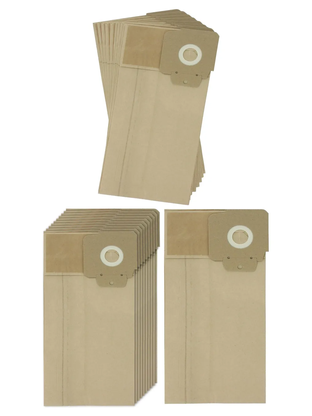 10-Pack Karcher Vacuum Dust Bags for CV30, CV38 & CV48 Paper Filters
