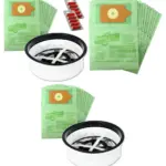 10‑Pack Microfibre Vacuum Bags & Filter for Numatic Henry Hetty James