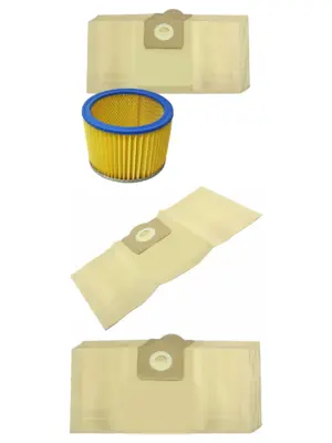 10-Pack Parkside Vacuum Bags & Filter – Compatible with Lidl 1250‑1500