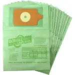 10 Pack Replacement Paper Dust Bags for Numatic Henry Micro HVR200M-22
