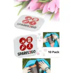 10 Pack Scented Air Freshener Tabs for Gym & Sports Bags