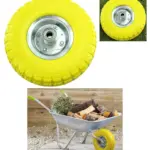 10 Tubeless Wheelbarrow Wheels – Solid, Puncture‑Resistant Spare Tires