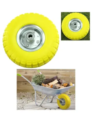 10 Tubeless Wheelbarrow Wheels – Solid, Puncture‑Resistant Spare Tires