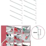10 x 300mm Galvanized Steel Gutter Rafter Brackets Fascia Support