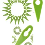 100pcs Plastic Grass Trimmer Blades for GTECH ST01 ST02 ST04 ST05 ST20