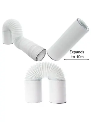 10m Extra-Long Heavy Duty Dryer Vent Hose for Hoover Tumble Dryer