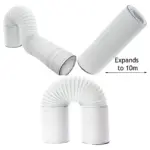 10m Heavy-Duty Dryer Exhaust Hose for Bush Tumble Dryer – Vent Pipe