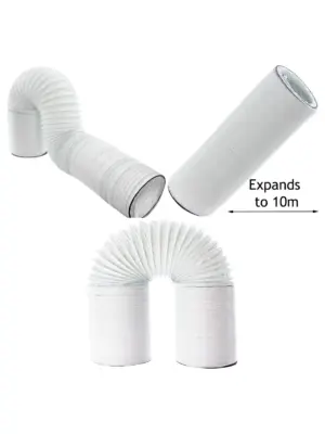 10m Heavy-Duty Dryer Exhaust Hose for Bush Tumble Dryer – Vent Pipe