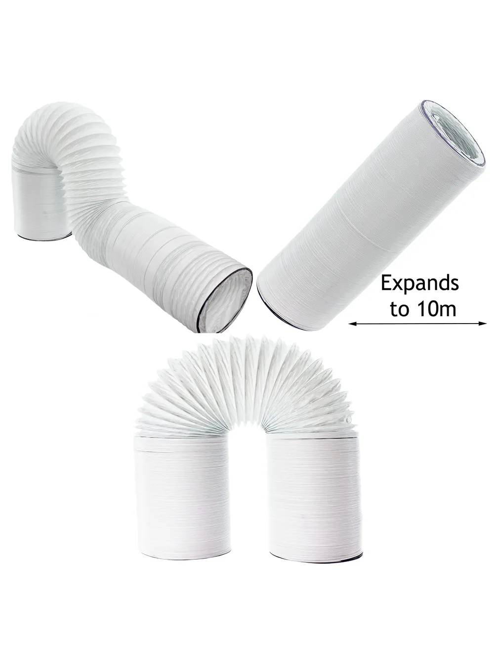 10m Heavy-Duty Universal Dryer Vent Hose – Strong Exhaust Pipe