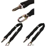 10mm Hardened Steel Security Chain – 3 ft for Garage & Car Parking