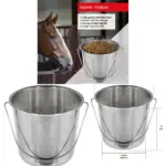 12‑Litre Horse Feeding & Watering Bucket – Stable & Equestrian Use