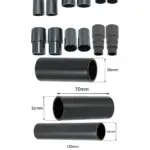 12 Pack Hoover Vacuum Dust Adapter for Sander & Planer