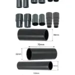 12‑Pack Shark Vacuum Dust Extractor Adapters 26‑38mm for Sanders