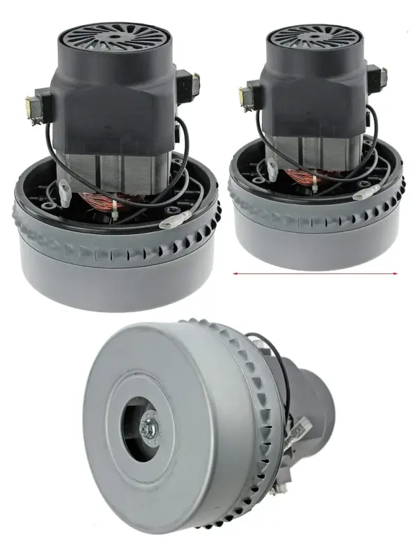 1200W 2‑Stage Motor for Numatic George Wet/Dry Vacuum 145mm 230V