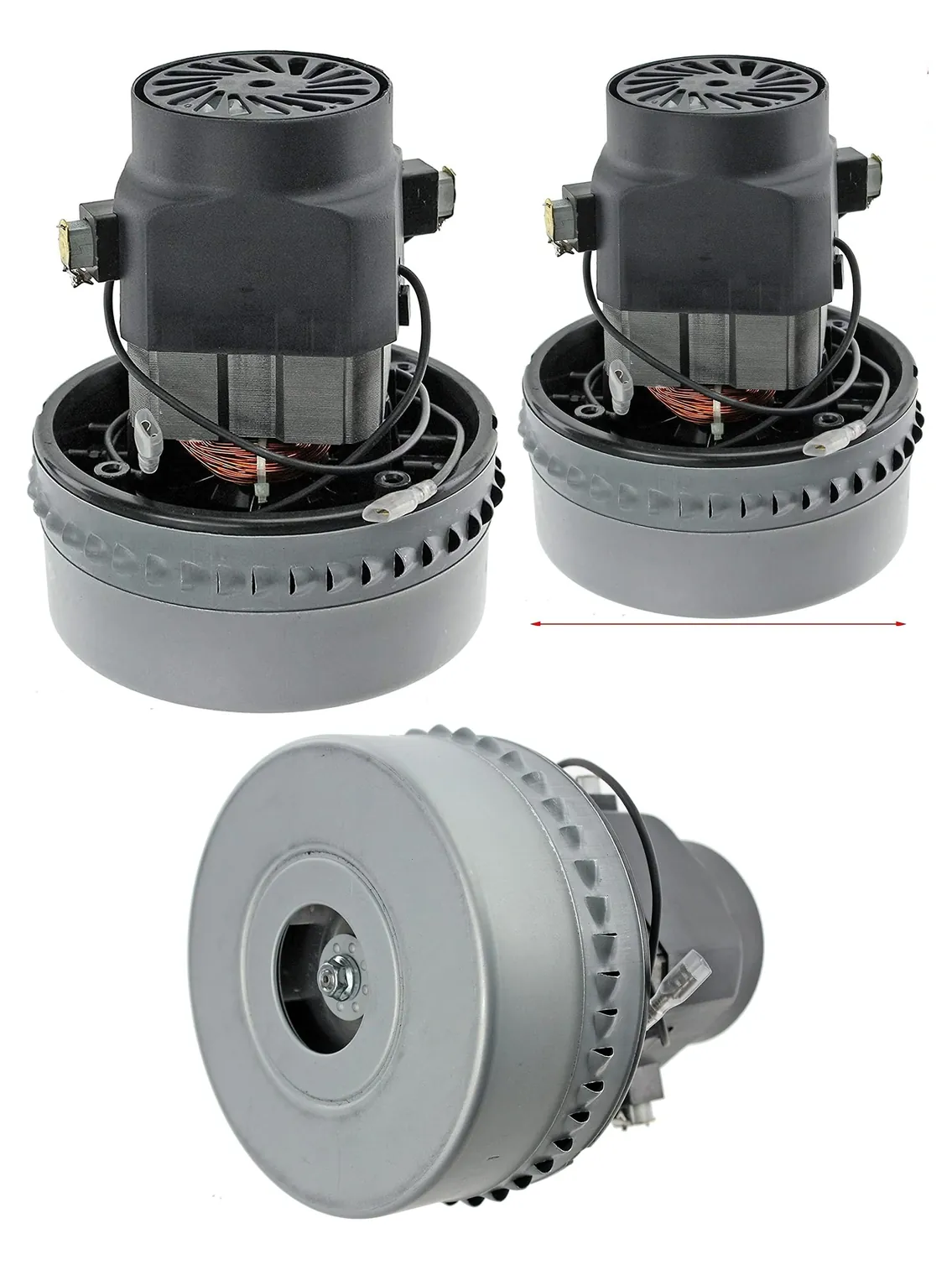 1200W 2-Stage Wet/Dry Motor for Soteco Truvox & Nilco Vacuum 230V