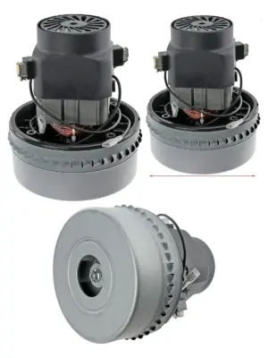 1200W Wet/Dry Motor for VAX Vacuums - 2-Stage Bypass, 145mm, 230V